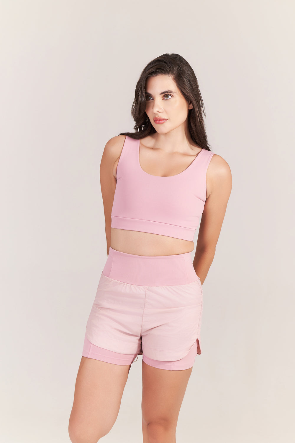 Short Feminino Run 360 Cor:Rosa;Tamanho:P
