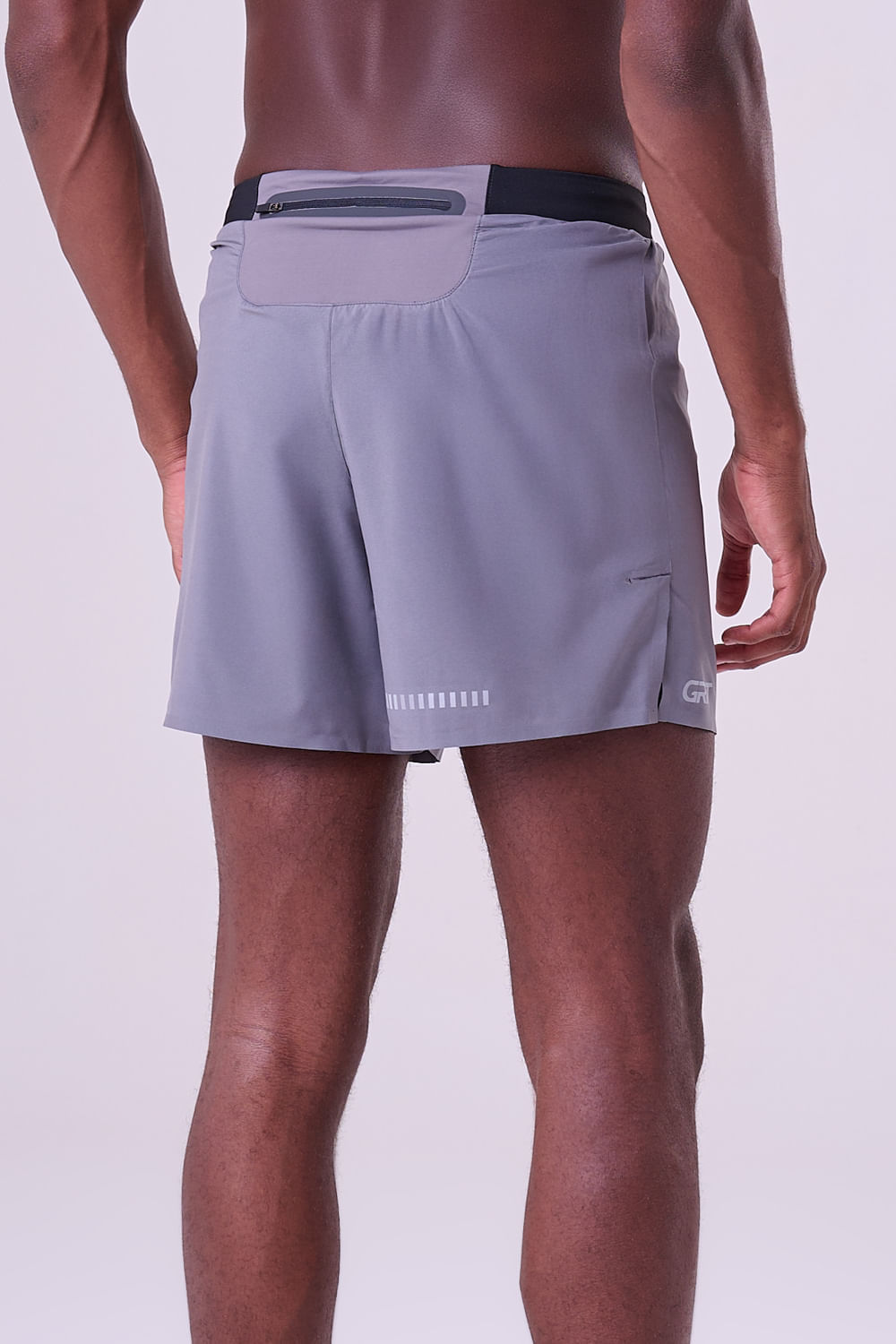 Short Com Bermuda Grit Bossa 3 Bolsos 5" Masc Color Cor:Cinza;Tamanho:P 3