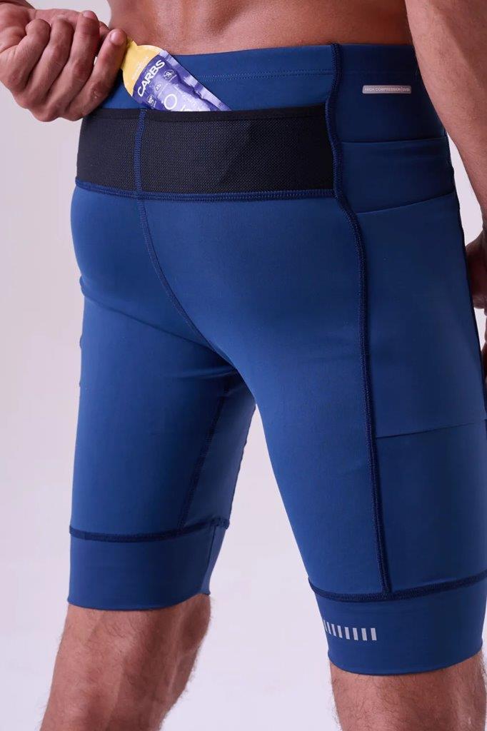 Bermuda Grit Bossa 6 Bolsos 9" Masc Color Cor:Azul escuro;Tamanho:P 4