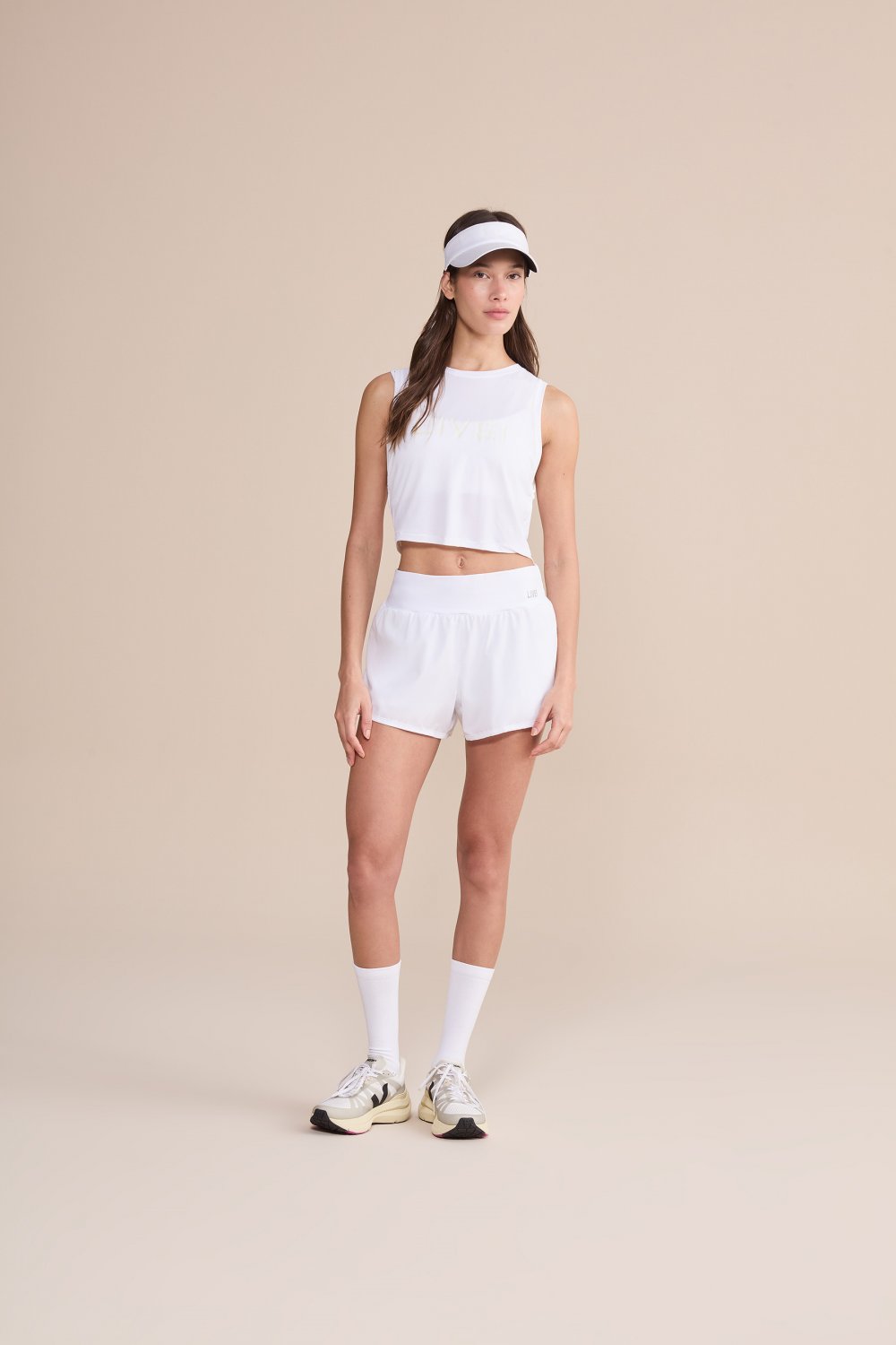 Shorts Pro Dryside Cor:Branco;Tamanho:P 5