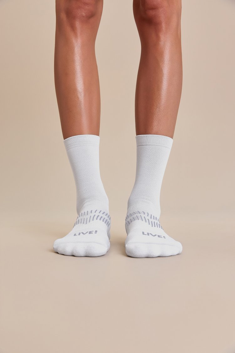 Meia Reflex Run Long Unissex 3