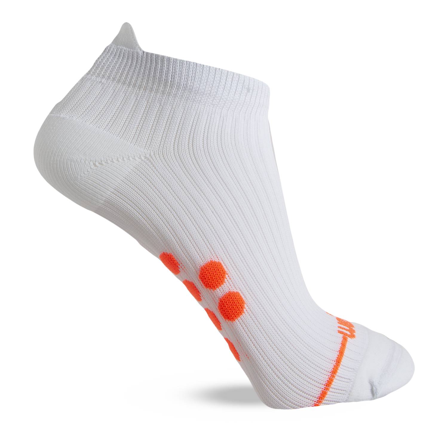 MEIA PERFORMANCE FEMININA SAPATILHA COMPRESSAO FIO EMANA Cor:Branco;Tamanho:34-39 1
