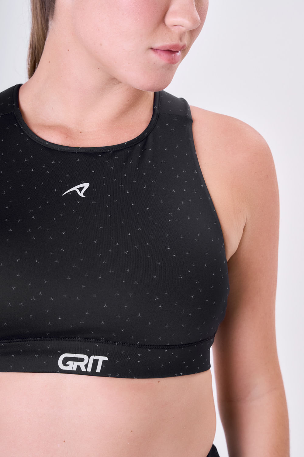 Top Grit Bossa Ajustavel 1 Bolso Nadador Reflect Preto Reflect Cor:Preto;Tamanho:PP 6
