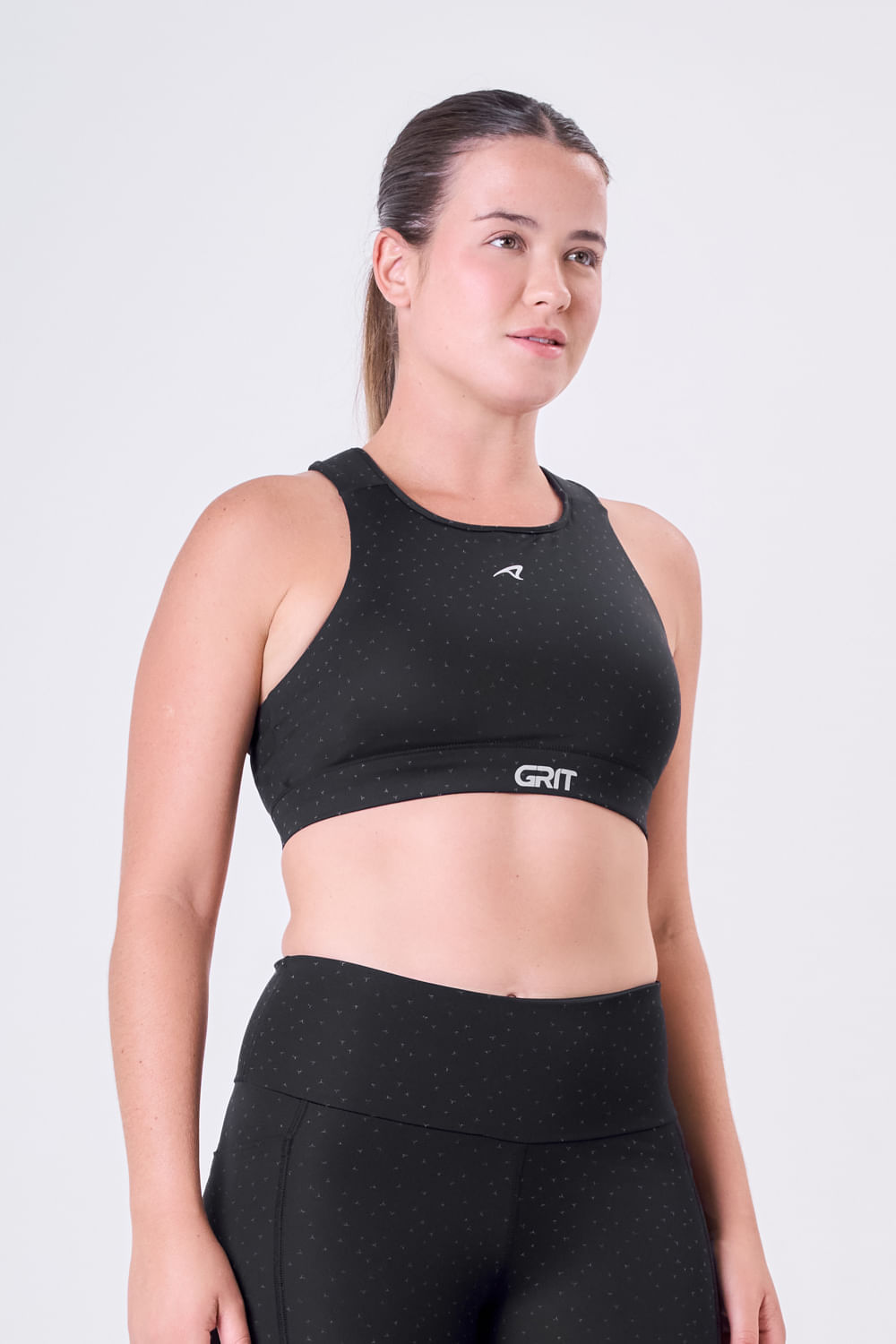 Top Grit Bossa Ajustavel 1 Bolso Nadador Reflect Preto Reflect Cor:Preto;Tamanho:PP 8