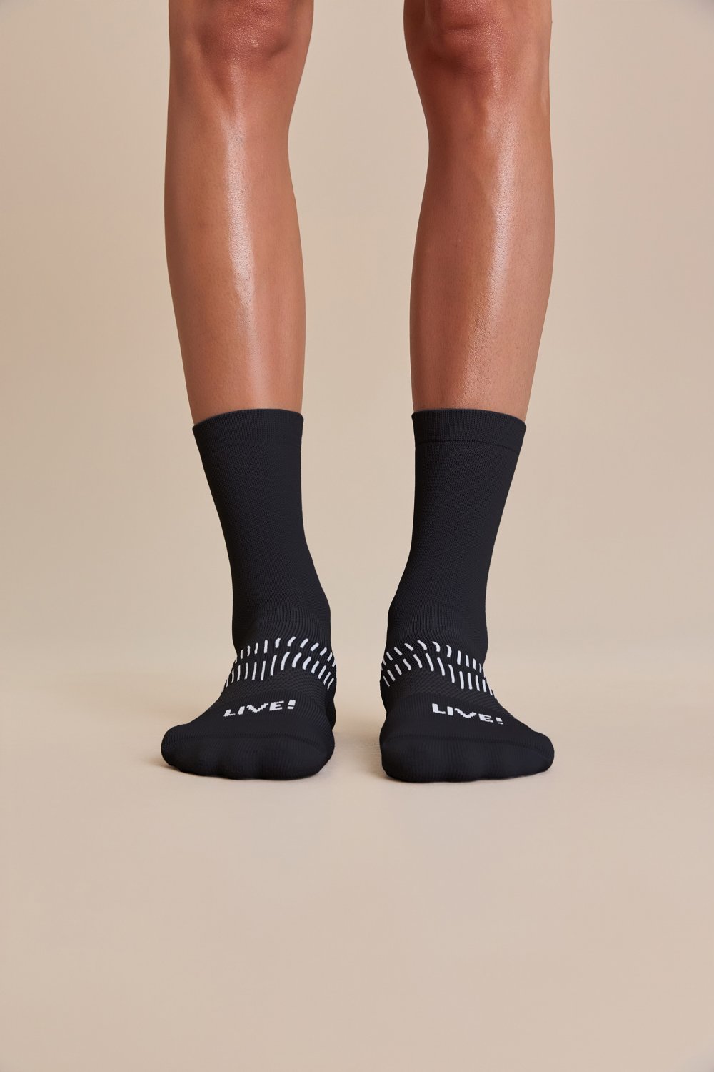 Meia Reflex Run Long Unissex Cor:Preto;Tamanho:33 A 38 3