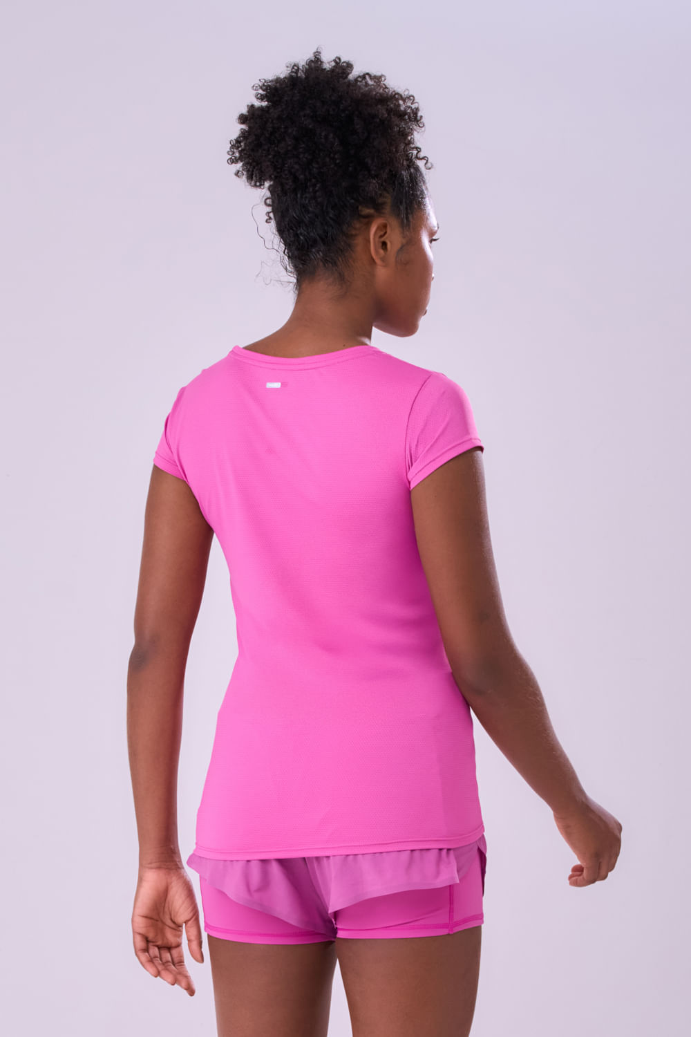 Camiseta Keep Cool Pep UV50 Cor:Rosa;Tamanho:M 3