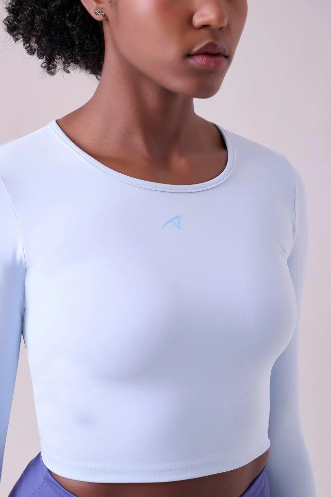 Camiseta Manga Longa Signature Cropped Samba 10