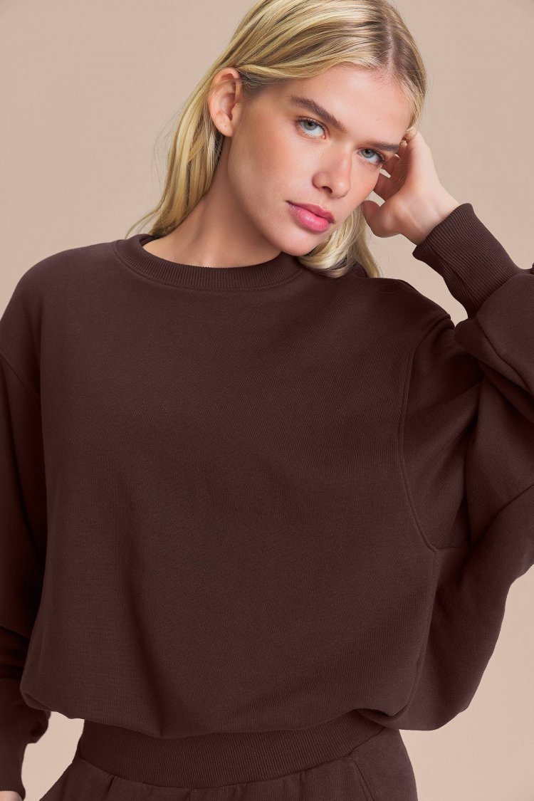 Blusao Earth Knit Cor:Marrom;Tamanho:P 3
