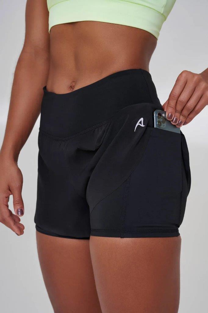 Short Com Bermuda Signature Samba 3 Bolsos Selado