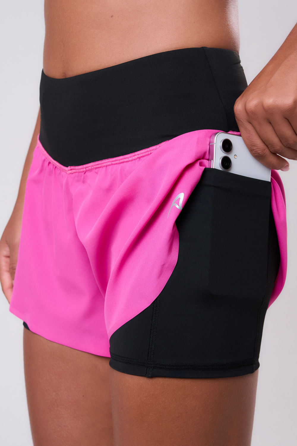 SHORT COM BERMUDA SIGNATURE SAMBA 3 BOLSOS SELADO 4