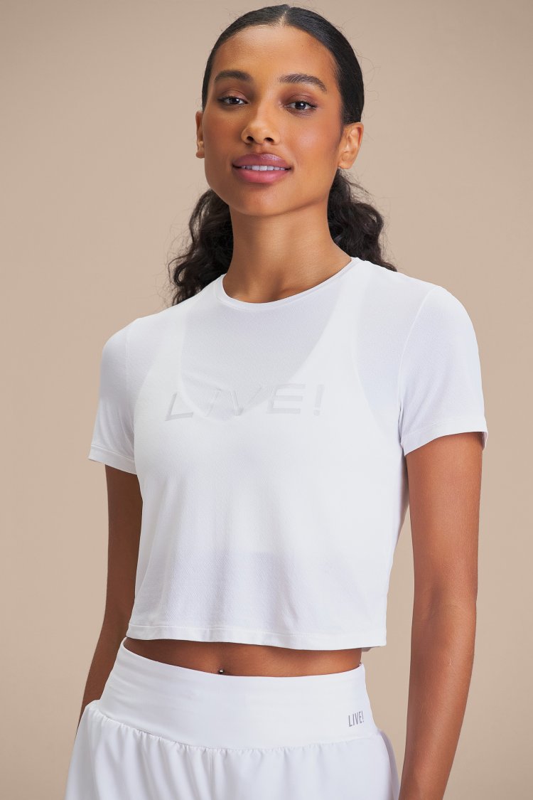 Camiseta Cropped LIVE Comfort 1
