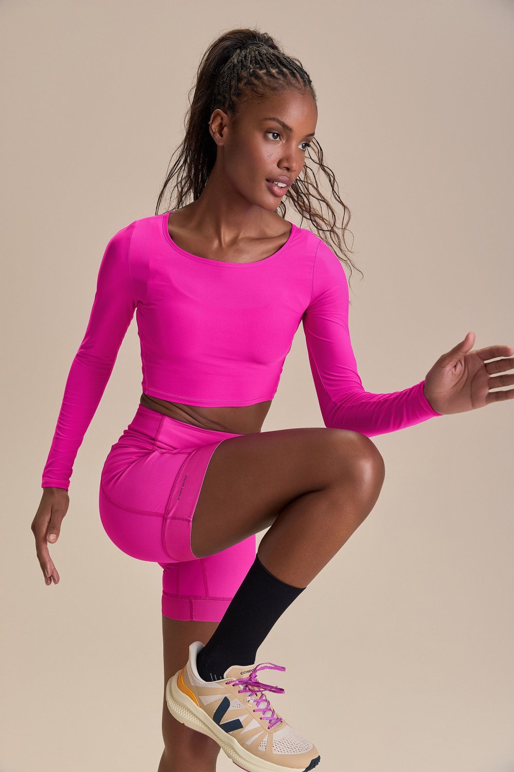 Blusa Cropped ML Harmony