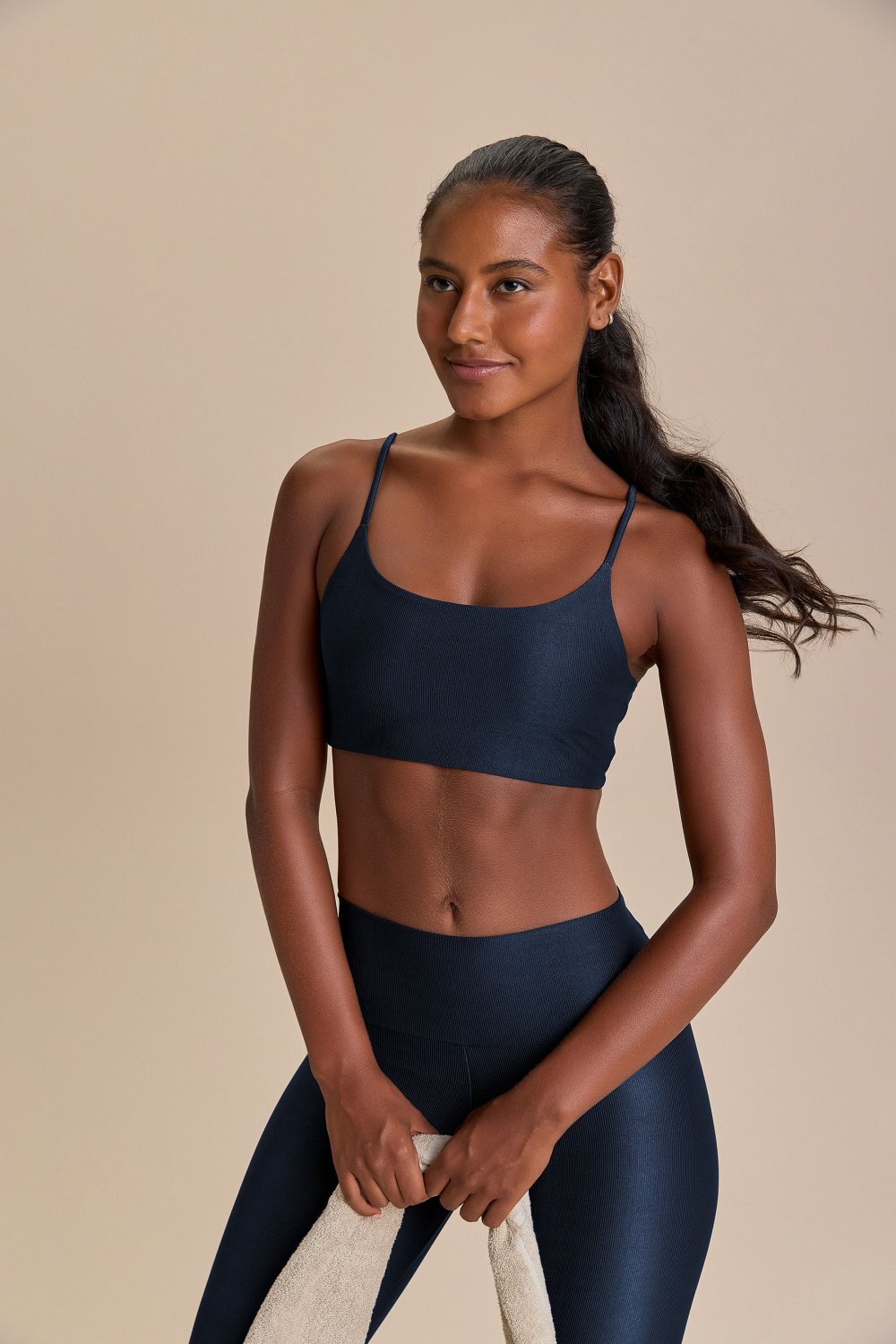 Top Curve Allure Adaptiv Cor:Azul Escuro;Tamanho:M 1