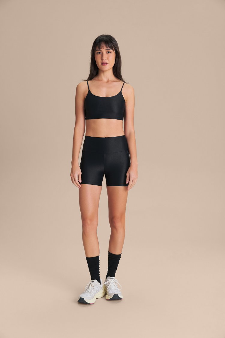 Shorts Fit Allure Adaptiv Cor:Preto;Tamanho:M 1