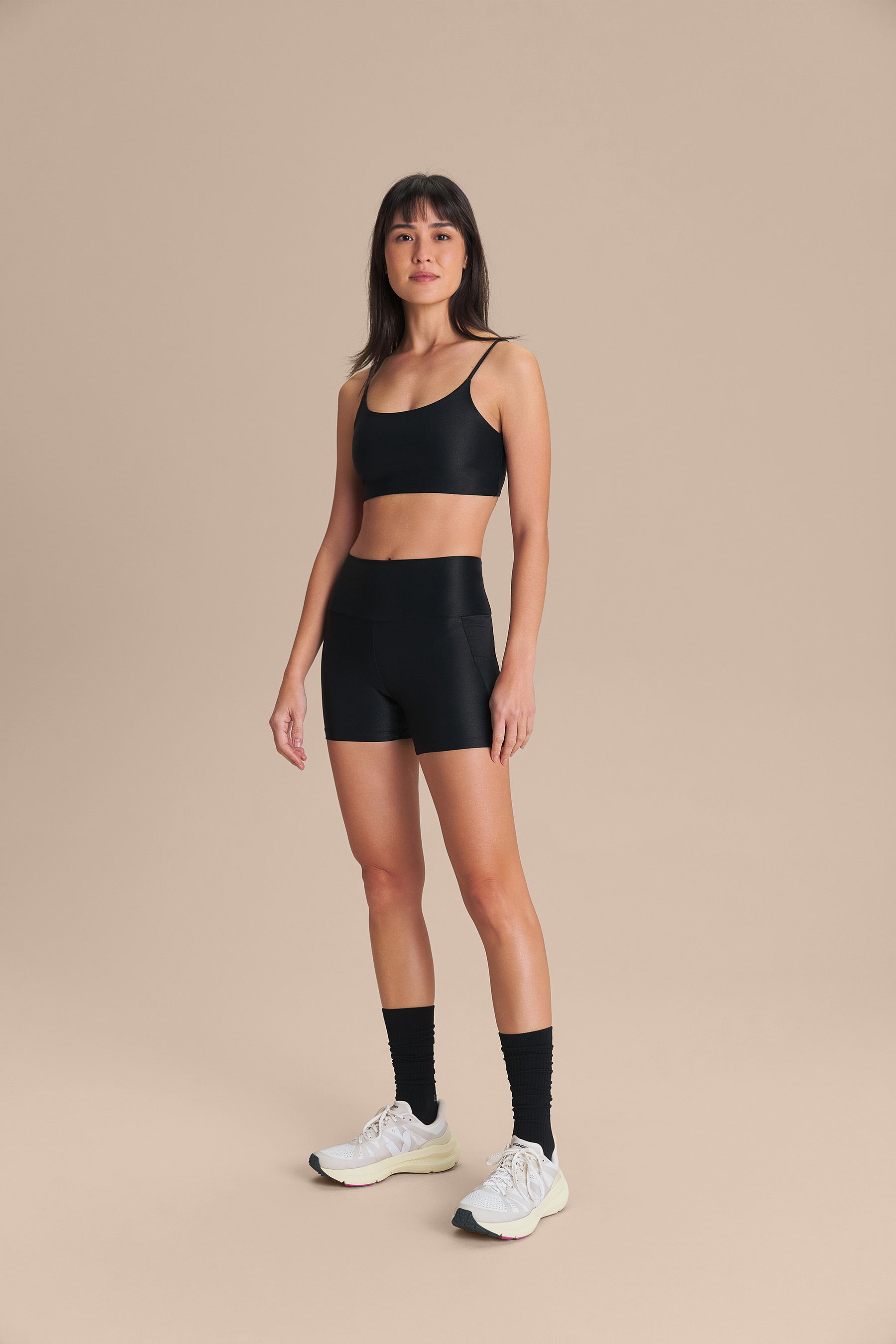 Shorts Fit Allure Adaptiv Cor:Preto;Tamanho:M 2