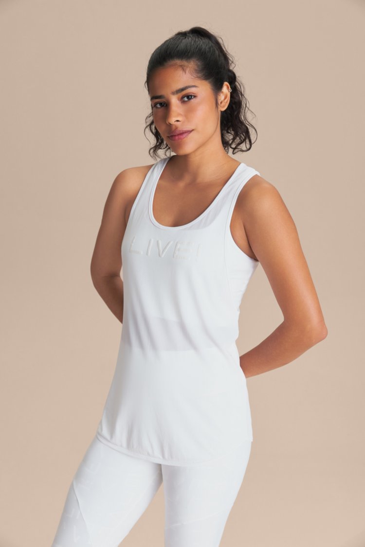 Regata Live Comfort Cor:Branco;Tamanho:P 1
