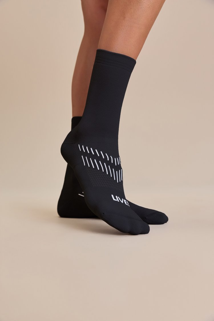 Meia Reflex Run Long Unissex 39 A 1
