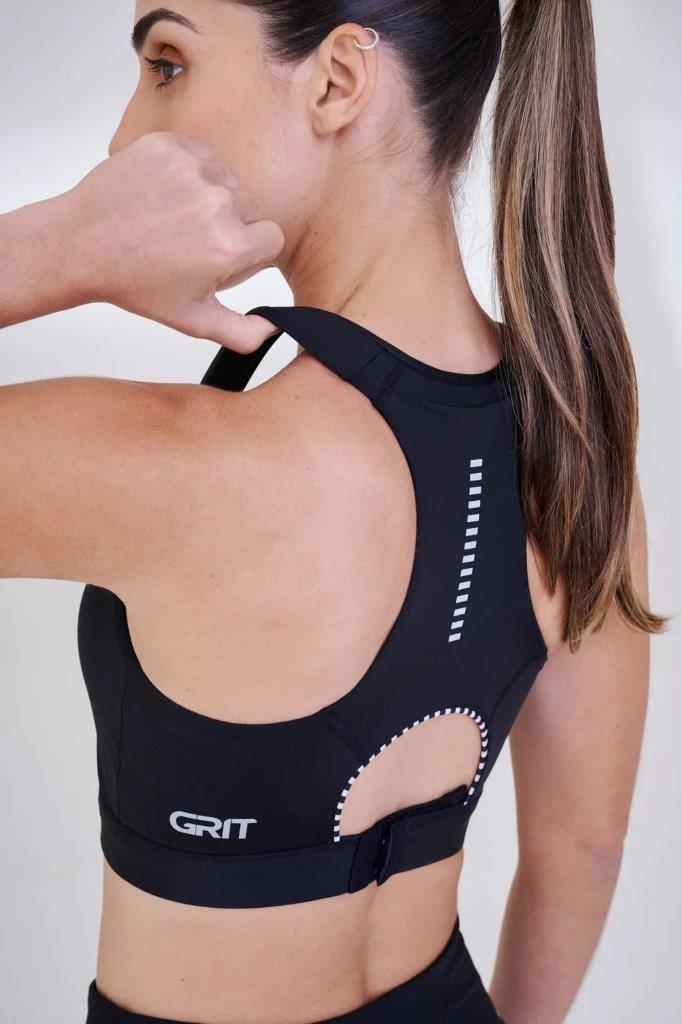 Top Grit Bossa Ajustavel 1 Bolso Nadador C/ Ziper Femenino Cor:Preto;Tamanho:PP 5