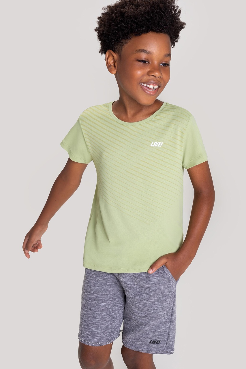 BERMUDA JOY ESSENTIAL KIDS 8 CINZA MESCLA 2