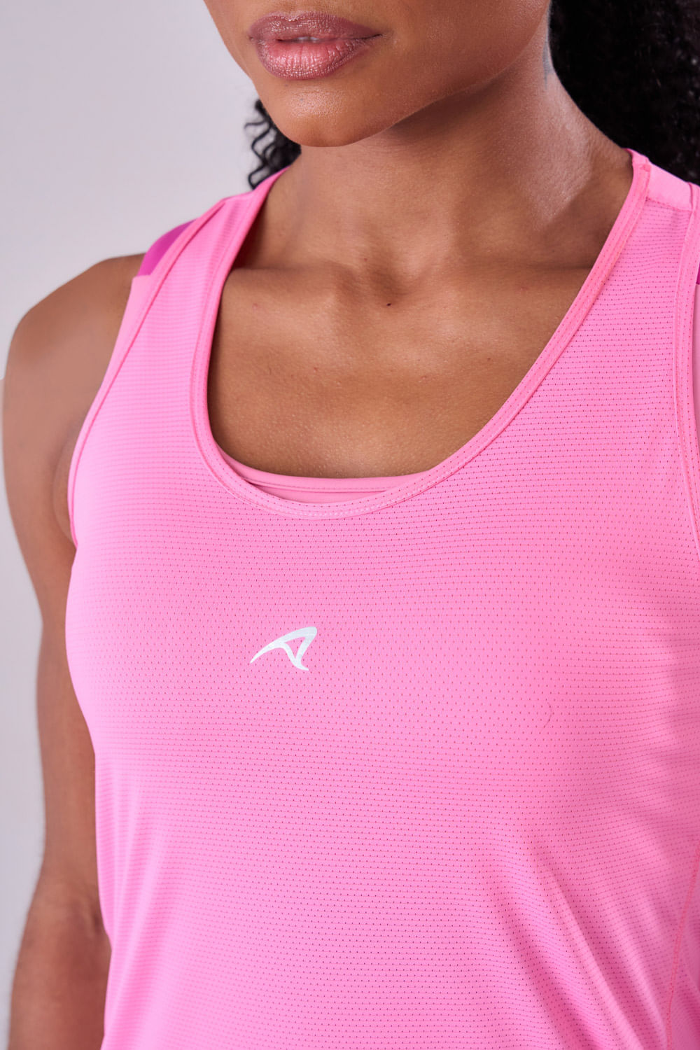Regata Keep Cool Pep UV50 Cor:Rosa Claro;Tamanho:PP 3