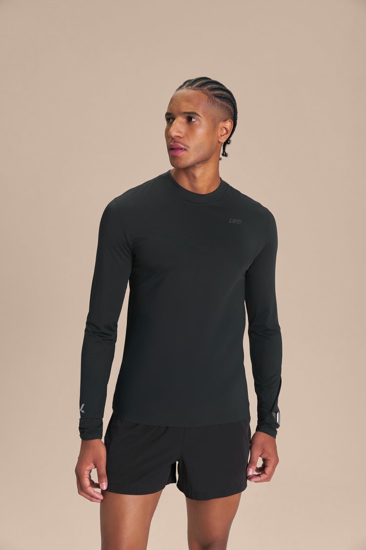 Camiseta ML Run Slim Men