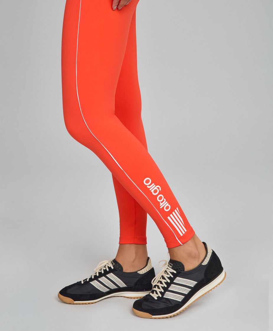 Legging Assimetrica Listras e Bolsos 3