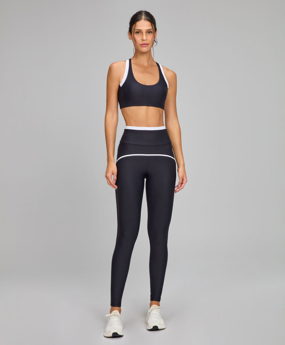 Legging Sustentacao Recortes Tule 2