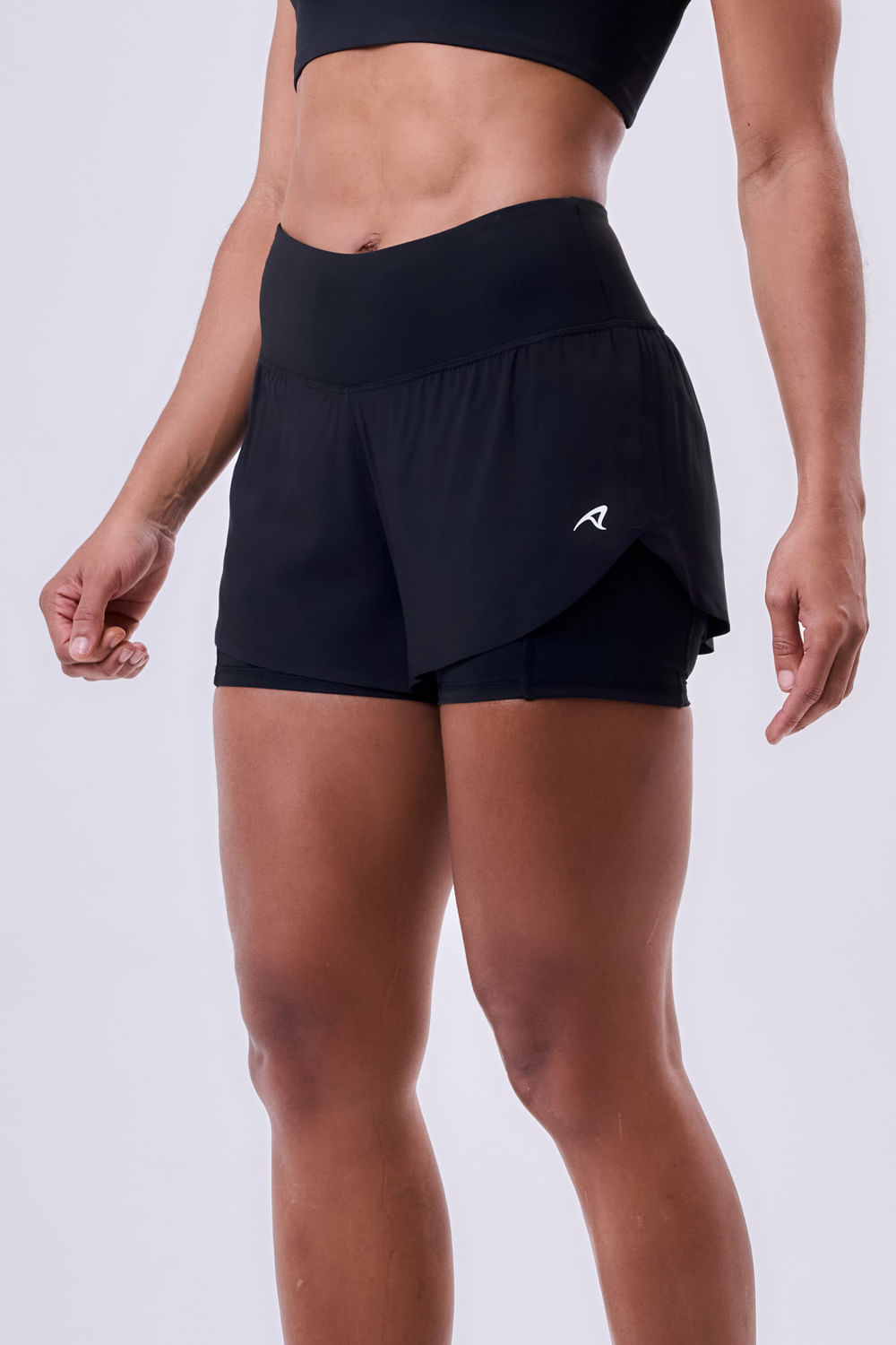 SHORT COM BERMUDA SIGNATURE SAMBA 3 BOLSOS SELADO BLACKOUT