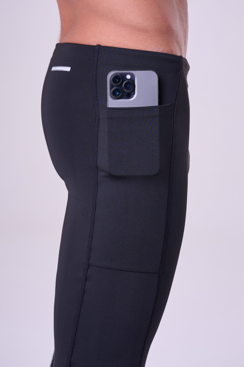 LEGGING SIGNATURE SAMBA 2 BOLSOS MASC Cor:Preto;Tamanho:M 4