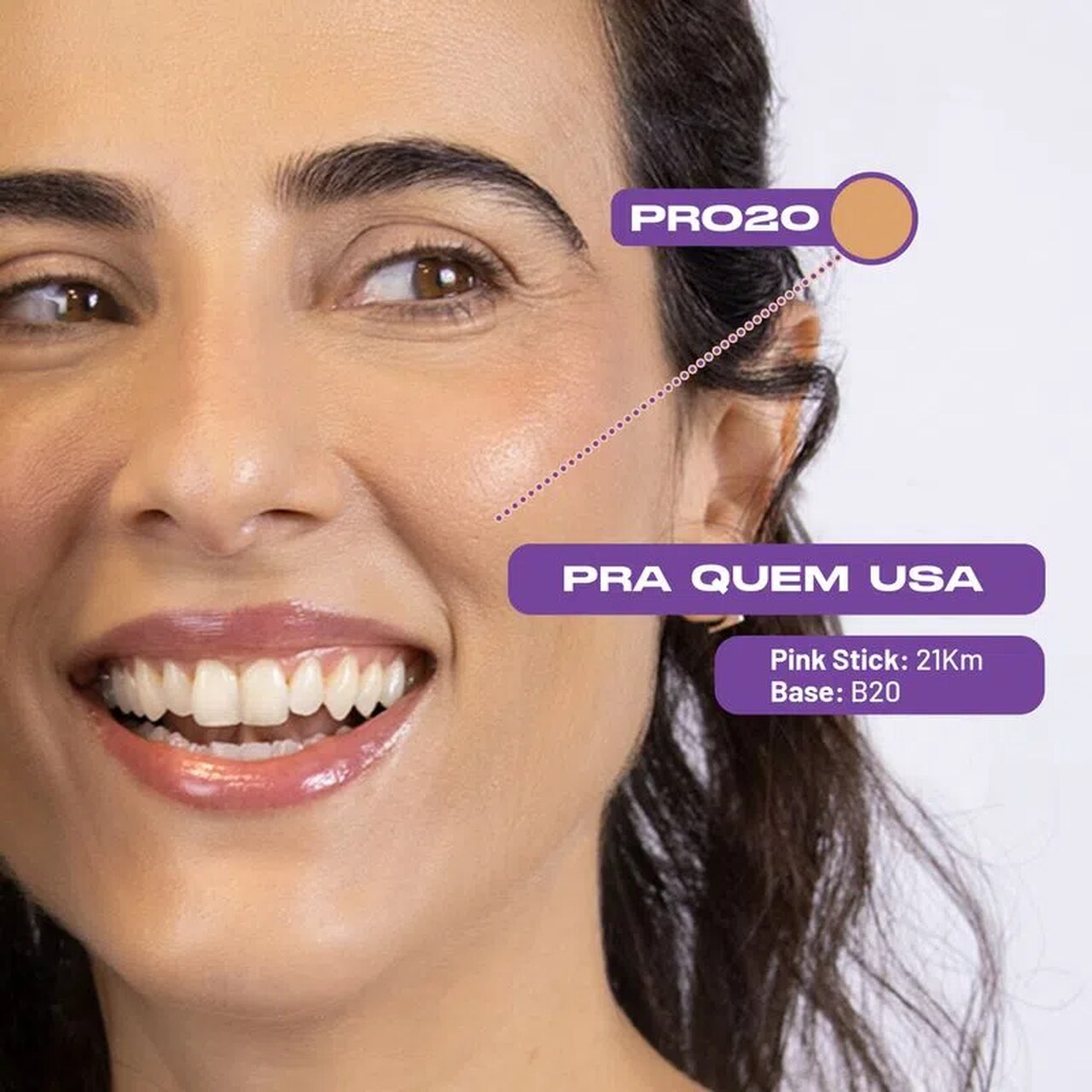 Pro Stick Protetor Solar Multifuncional FPS96 Cor:PRO20 4