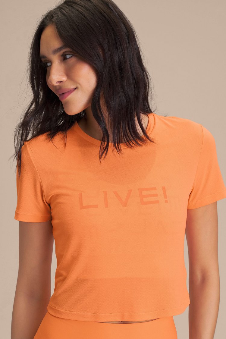 Camiseta Cropped LIVE Comfort 1