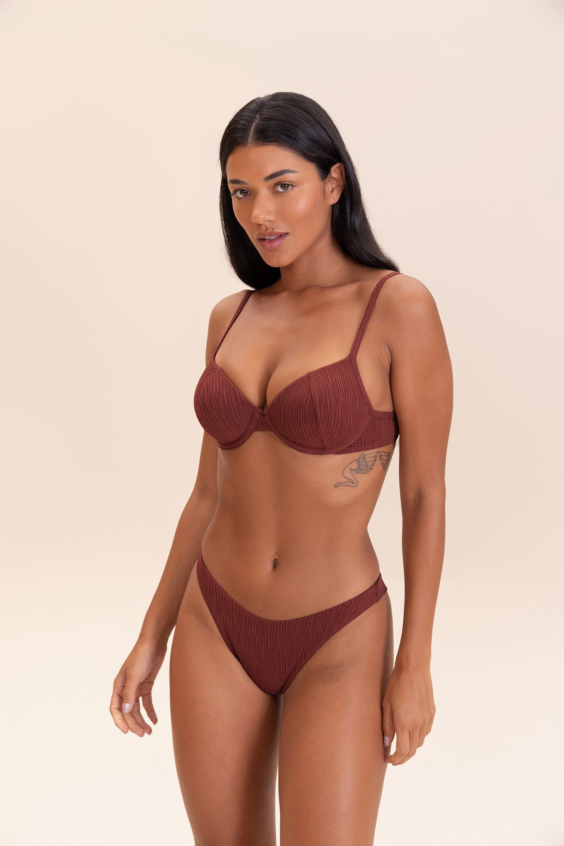 Top Meia Taça Curl