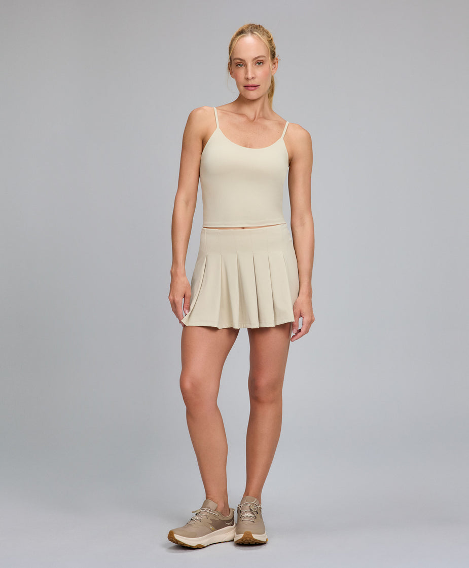Saia Pregas com Shorts Interno 2