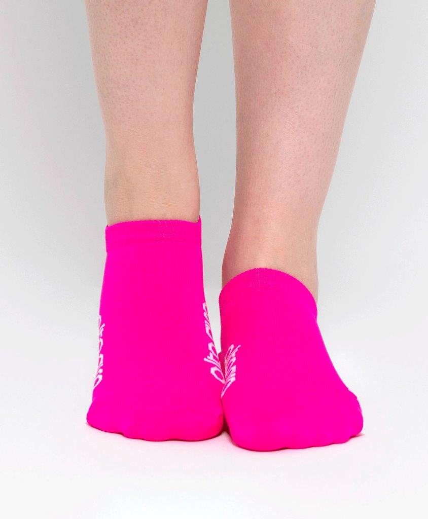 Meia Invisivel Feminina Neon Colors 8