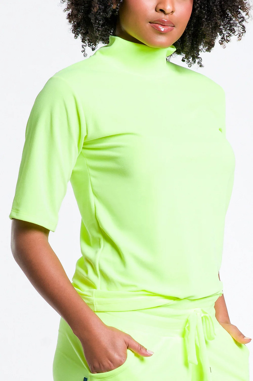 CAMISETA MODI AMARELO LIMAO P 2