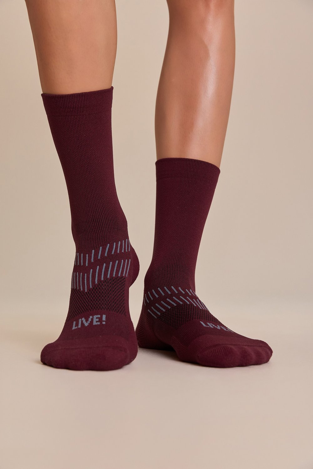Meia Reflex Run Long Unissex 5