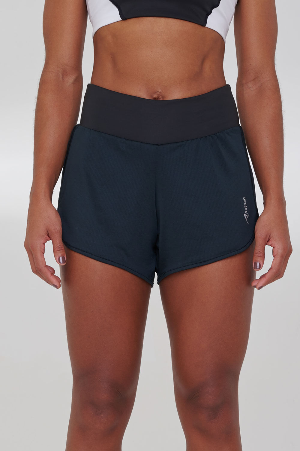 SHORT COM BERMUDA ESSENTIAL RUN AGILITY 1 BOLSO 8CM 3