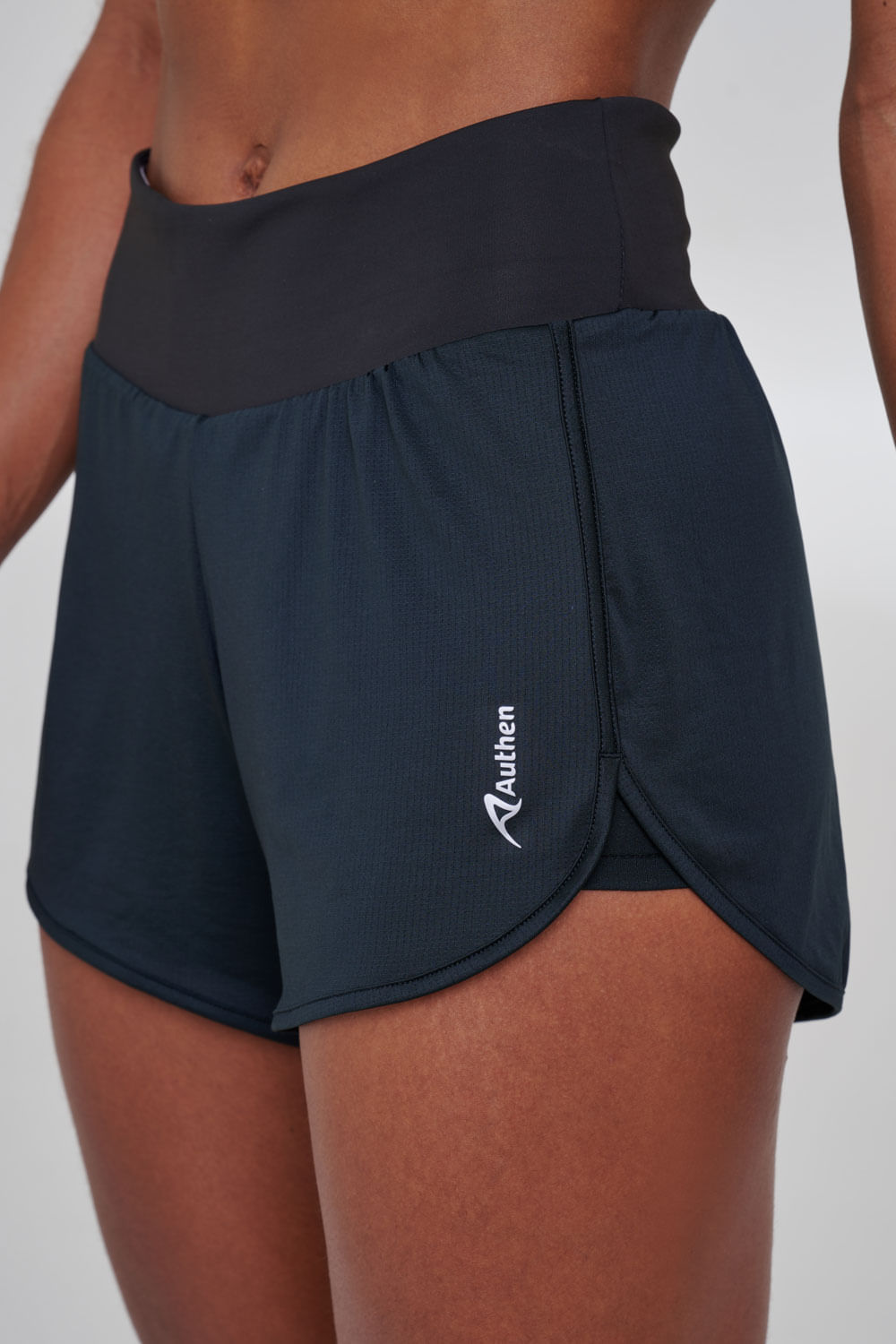 SHORT COM BERMUDA ESSENTIAL RUN AGILITY 1 BOLSO 8CM 5