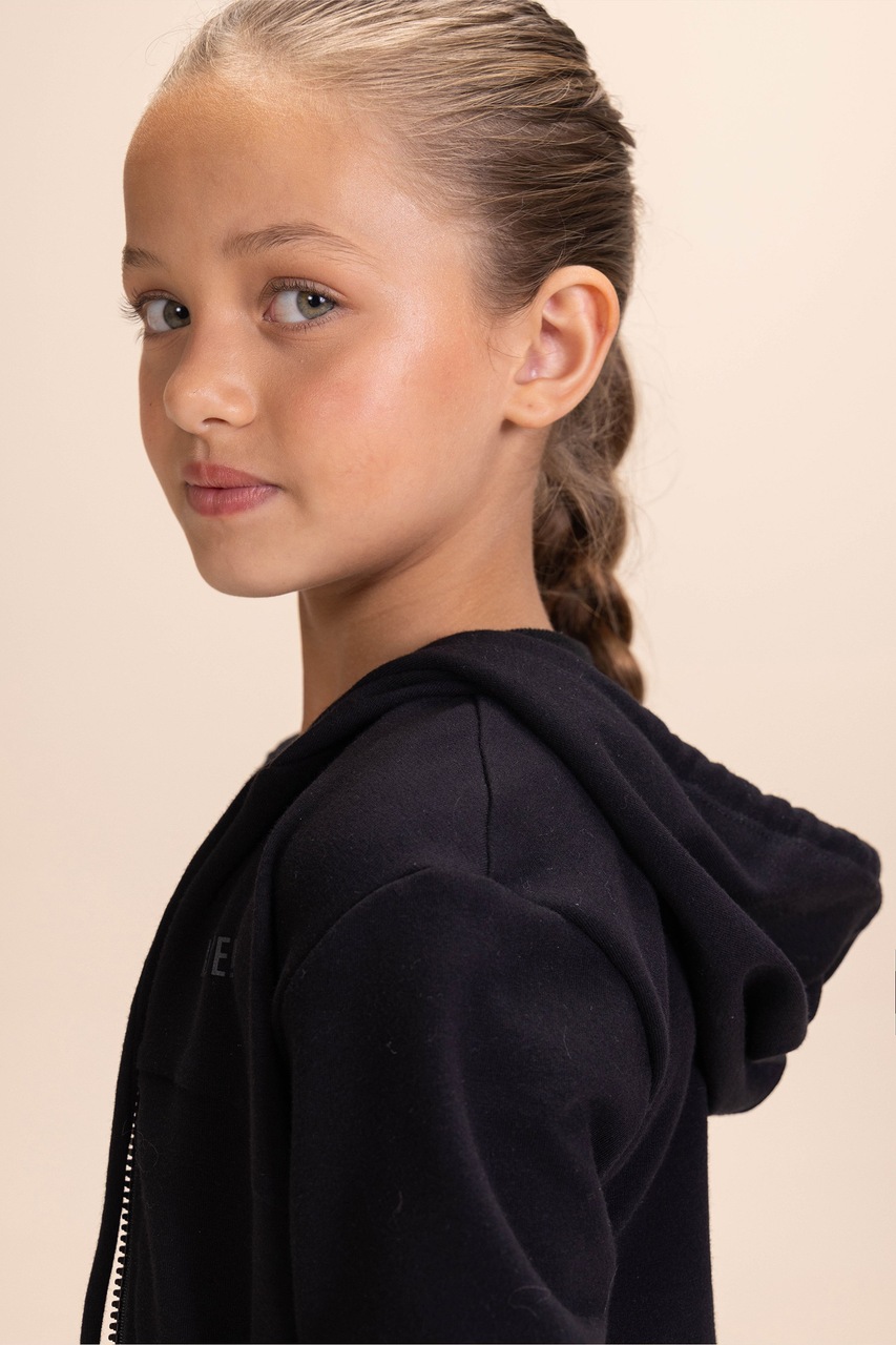 Jaqueta Jog Kids Noir Black 3