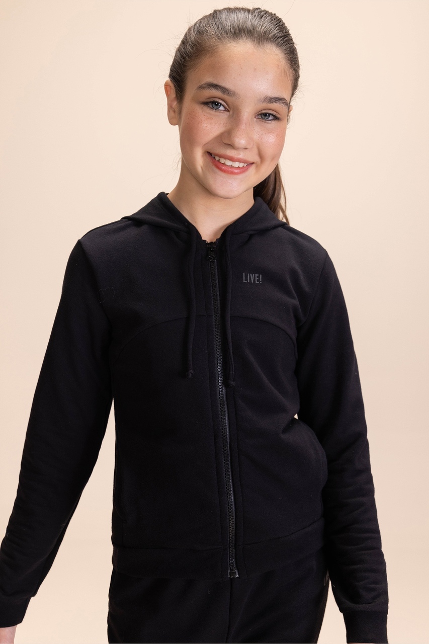 Jaqueta Jog Kids Noir Black 4