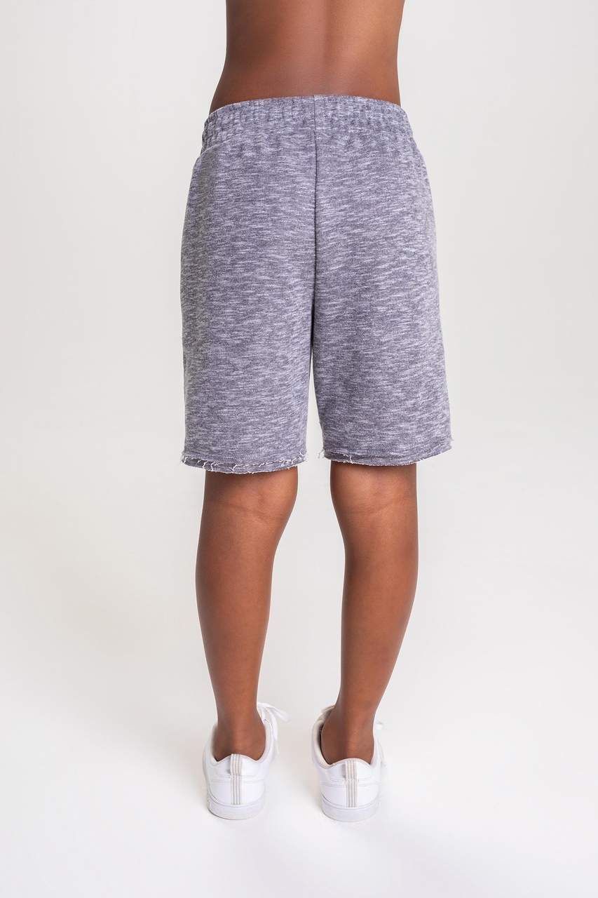 BERMUDA JOY ESSENTIAL KIDS 8 CINZA MESCLA 5