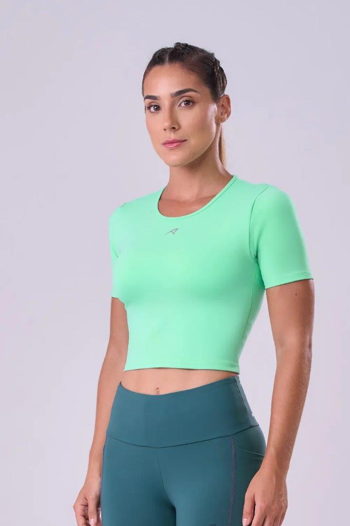 Camiseta Cropped Signature Samba Feminina Color 4