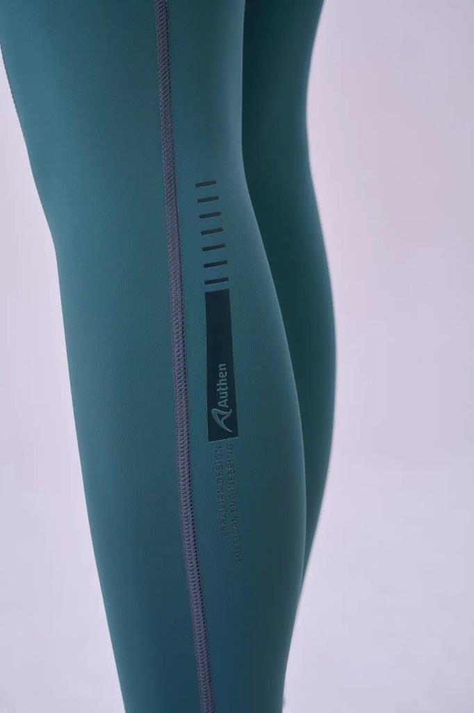 Legging Signature Samba 3 Bolsos Verde Mediterraneo 5