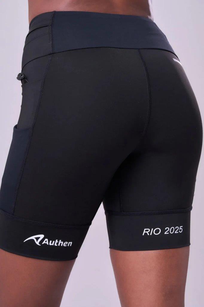 Bermuda Grit Bossa 3 Bolsos 18Cm Rio 2025 Fem 2
