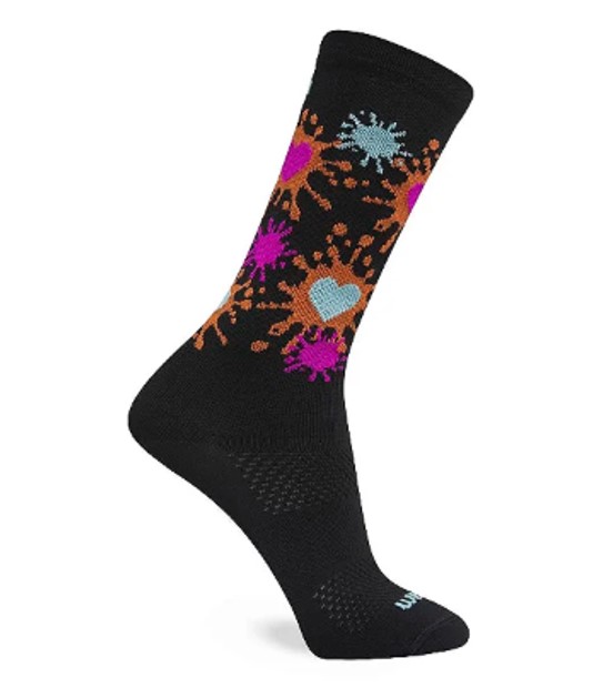 Meia Performance Feminina Cano Medio Sport Style Desenho