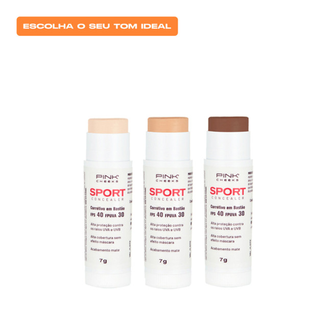 Corretivo com protetor solar fps 40 fpuva 30 c10 7g 3