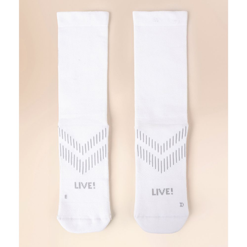 Meia Reflex Run Long Unissex 3