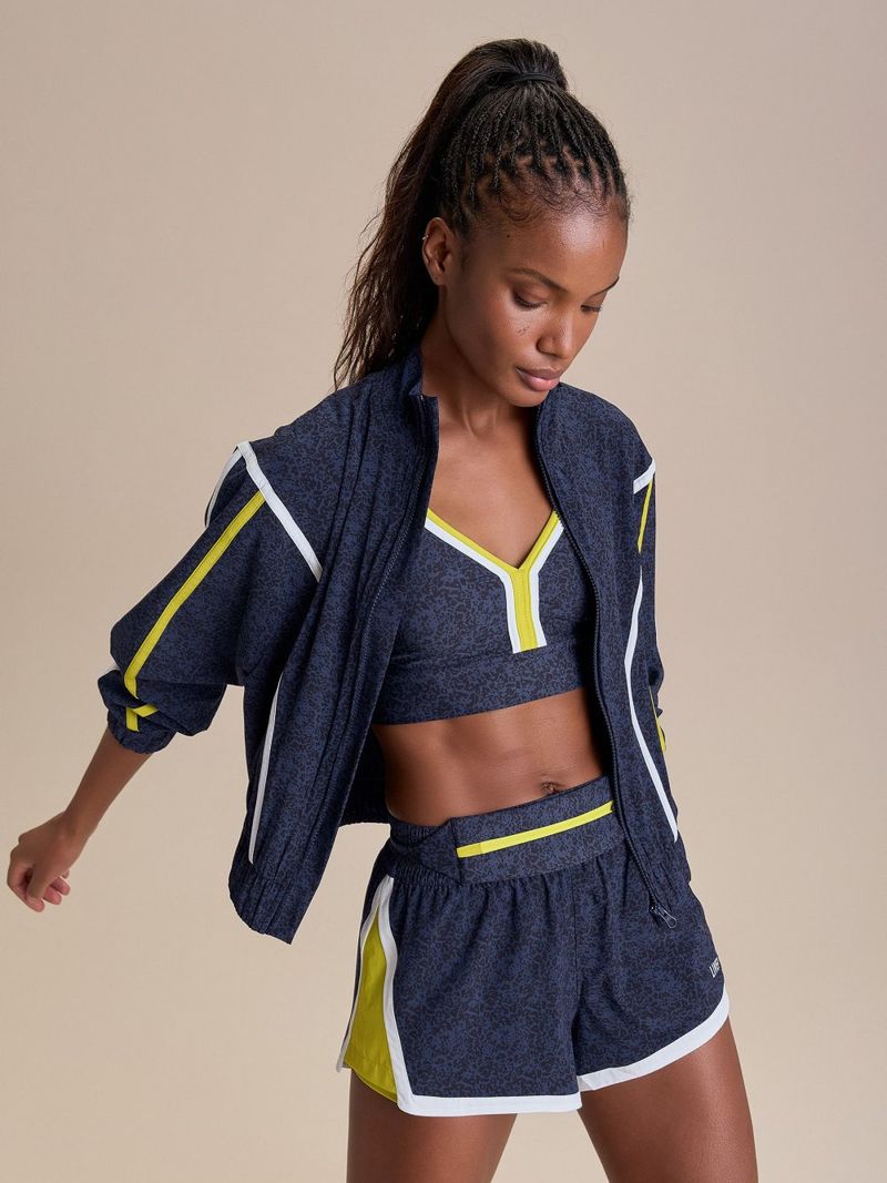 Jaqueta Zip Instinct Dryside Cor:Azul;Tamanho:M 1