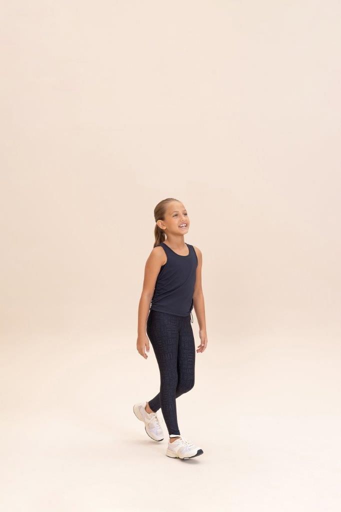Regata Ajustavel Link Kids Cor:Preto;Tamanho:10
