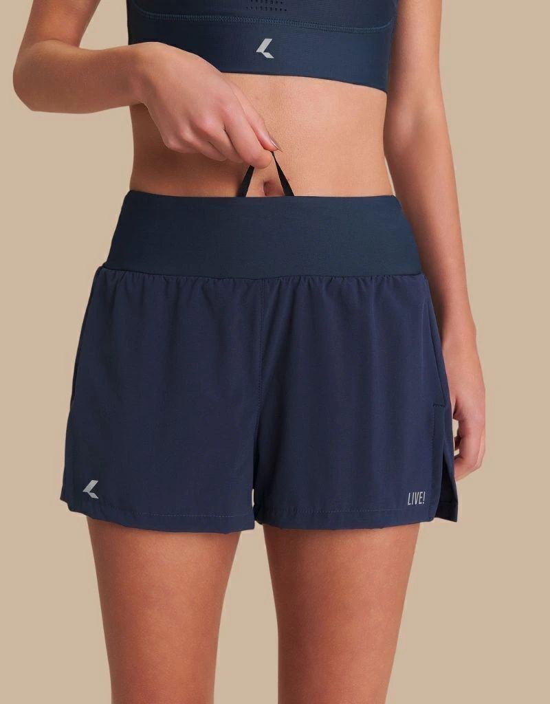 Shorts Pro Six Pockets Cor:Azul Escuro;Tamanho:P 3